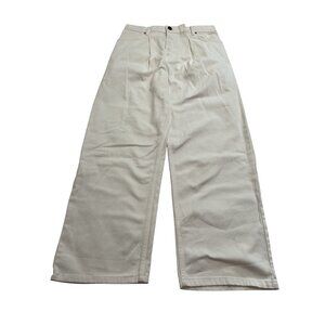 Women's Straight Leg Jeans - Cream